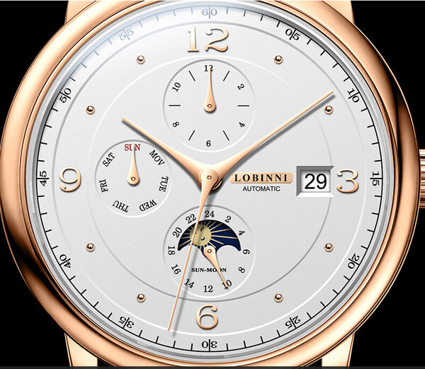 Đồng hồ nam chính hãng LOBINNI L9225-1