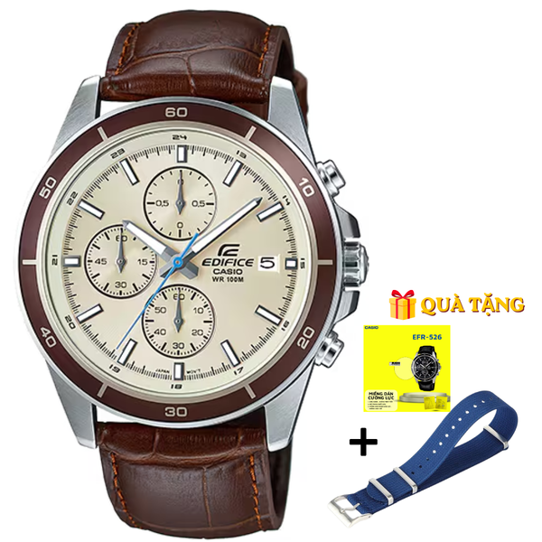 CASIO EDIFICE EFR-526L-7B - QUÀ TẶNG TRỊ GIÁ 600K  