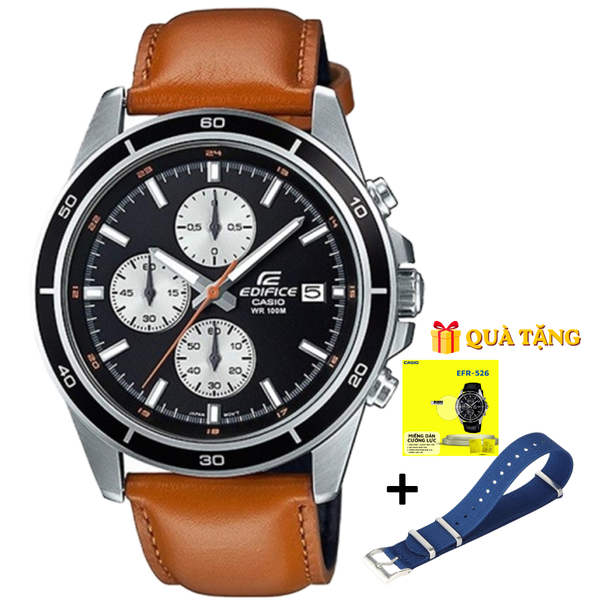 CASIO EDIFICE EFR-526L-1B - QUÀ TẶNG TRỊ GIÁ 600K