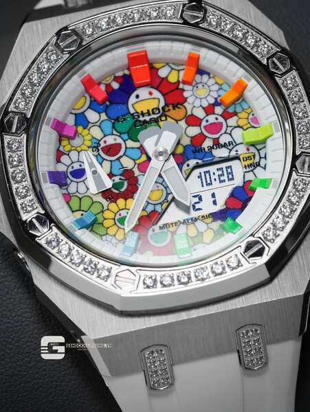 G-SHOCK  GA-2100AP - THE HYPER COLOR X KAIKAIKIKI X METAL CZ CASE