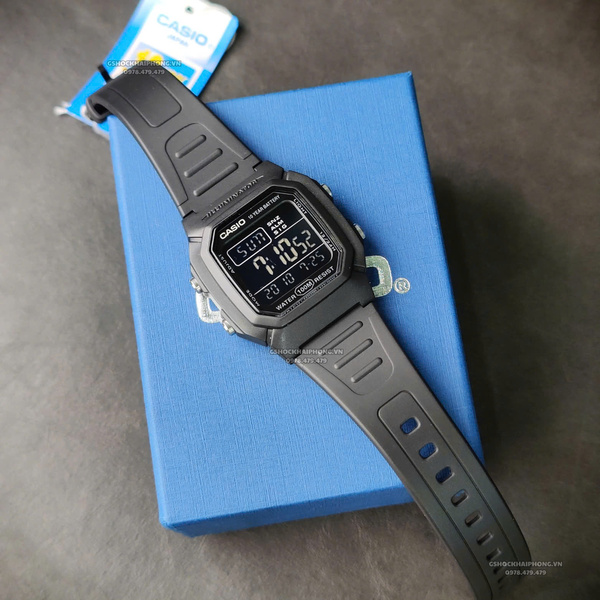 CASIO W-800H-1B - QUÀ TẶNG TRỊ GIÁ 200K