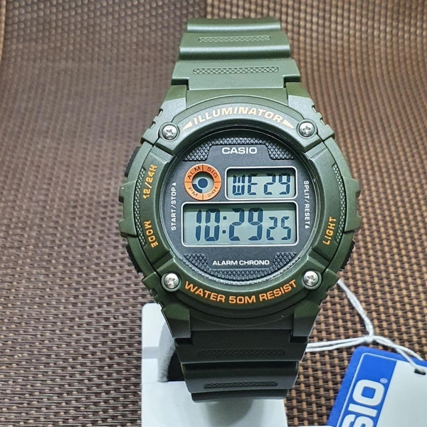 Đồng Hồ Nam Chính Hãng CASIO W-216H-3BVDF