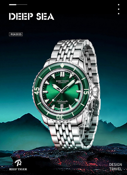 Đồng hồ nam Reef Tiger Deepocean RGA3035-10