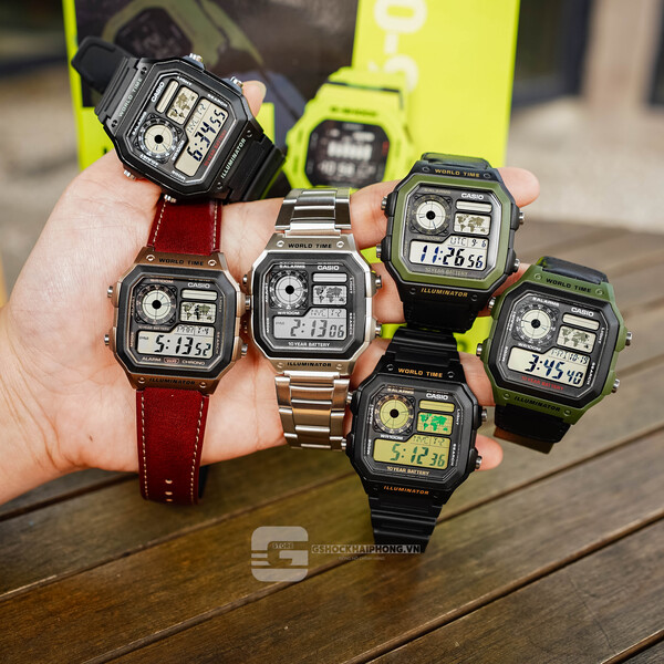 Casio AE-1200WHL-5A - QUÀ TẶNG TRỊ GIÁ 200K