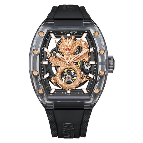  Đồng Hồ Nam Bonest Gatti BG9980-A2 Automatic - Saphire