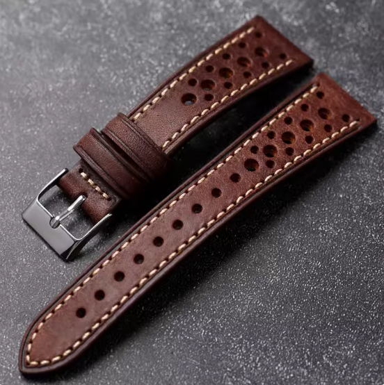 Dây da bò RETRO mã 01 - size 18mm/ 19mm / 20mm/ 21mm/ 22mm