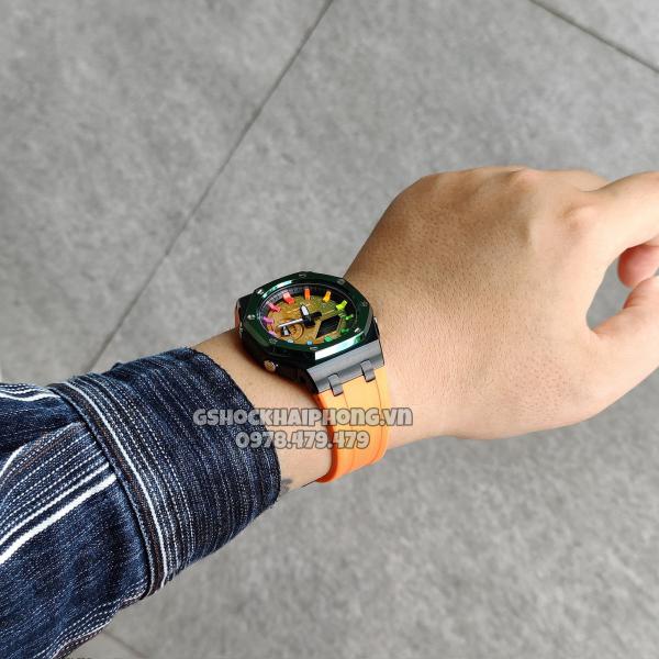 G-SHOCK GA-2100AP - Special Moss Orange