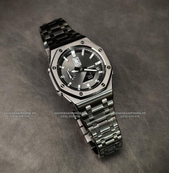 G-SHOCK GA-2100AP - GUN METAL OFFSHORE X ROLL ROYCES 