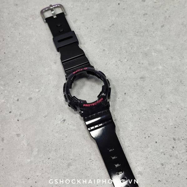 Bộ vỏ BA-110/130 - Đen bóng chữ hồng 