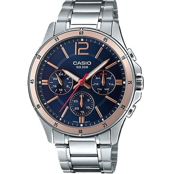 CASIO MTP-1374D-2A2  - QUÀ TẶNG TRỊ GIÁ 600K