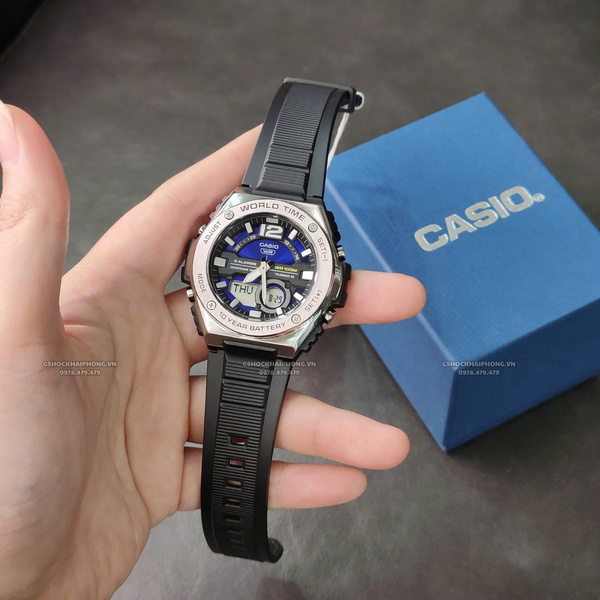  Đồng hồ Nam Chính hãng CASIO MWQ-100-2AV - Pin 10 năm