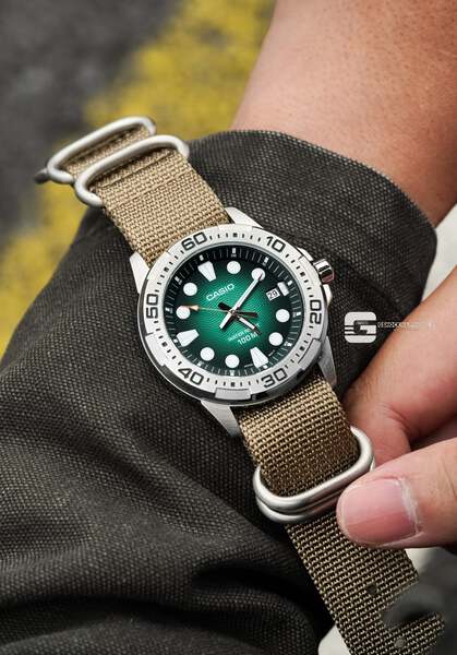 CASIO MTD-140-3A ( Lên dây vải NaTo )