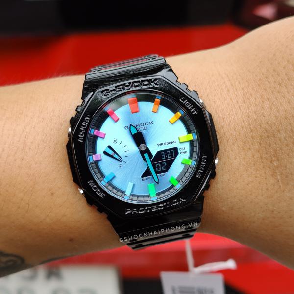 G-SHOCK GA-2100 Mod - Unisex Hyper Blue