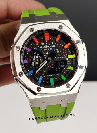 G-SHOCK GA-2100AP - Hyper Color Kermit 03