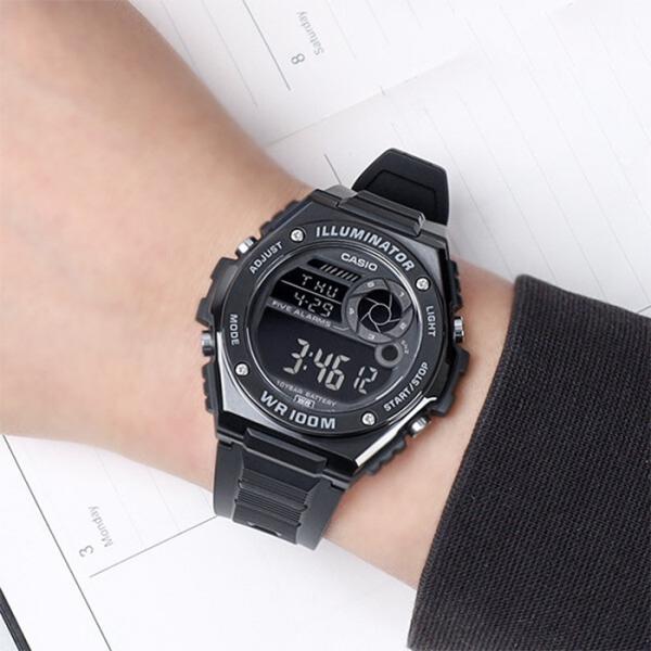 Đồng hồ Nam Chính hãng CASIO MWD-100HB-1B - Pin 10 năm