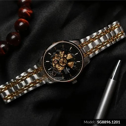 Đồng Hồ Nam Chính Hãng SRWATCH Skeleton SG8896.1201