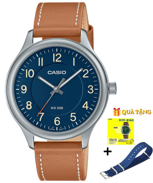 CASIO MTP-B160L-2B - QUÀ TẶNG TRỊ GIÁ 600K
