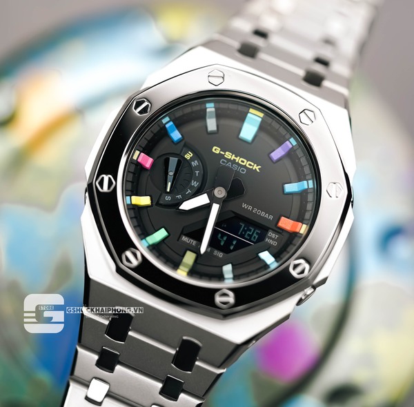 G-SHOCK GA-2100AP - LAYERS METAL X HYPER COLOR 2.0