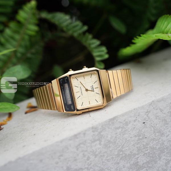 CASIO VINTAGE AQ-800EG-9A