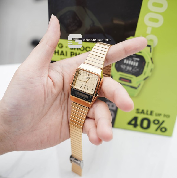 CASIO VINTAGE AQ-800EG-9A