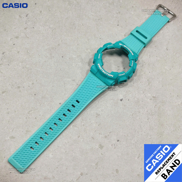 Set dây vỏ GA-100/110/120/140 - Mix mặt Camo dây xanh dương 