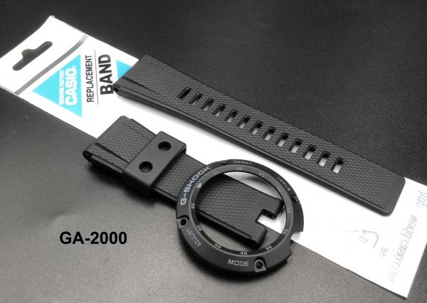 Bộ vỏ Nhám - Black  (GA-2000S-1A) Bộ vỏ Nhám - Black  (GA-2000S-1A)