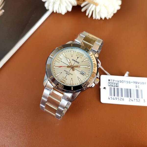 CASIO MTP-VD01SG-9B - QUÀ TẶNG TRỊ GIÁ 300K