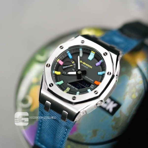 G-SHOCK GA-2100AP - OFFSHORE VELCRO X HYPER  COLOR 2.0