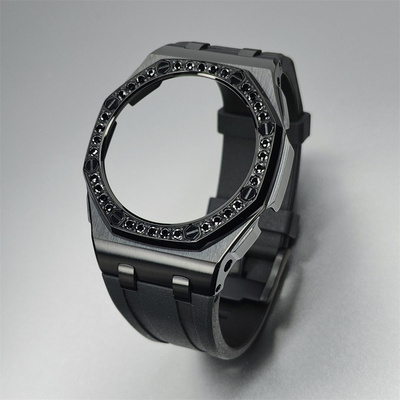 Vỏ đen nạm đá - dây cao su Flo đen ( Thế hệ 5 cao cấp ) 