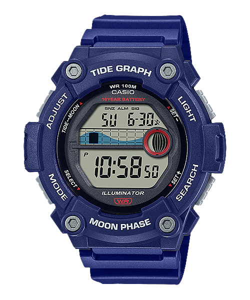 Đồng hồ Nam Chính hãng CASIO WS-1300H-2A - Pin 10 năm