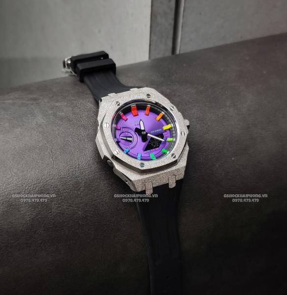 G-SHOCK GA-2100AP - FROSTED CASE X HYPER COLOR