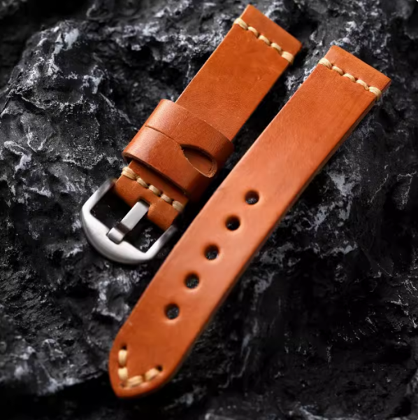 Dây da bò gấp 2 lớp cao cấp - size 20mm