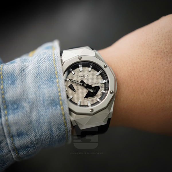 G-SHOCK GA-2100AP - METAL SLIVER FUSHION STICK VER 1