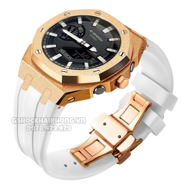 Bộ vỏ GA-2100AP Phun cát Rose Gold( Kích vào sp chọn màu dây )