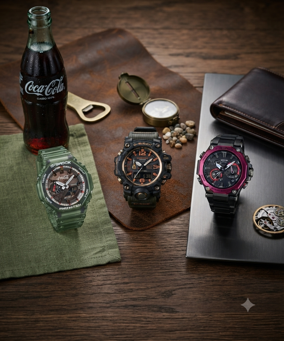 G-SHOCK 2026: Đánh Giá 3 Siêu Phẩm Mới Cập Bến – Đỉnh Cao Công Nghệ & Phong Cách