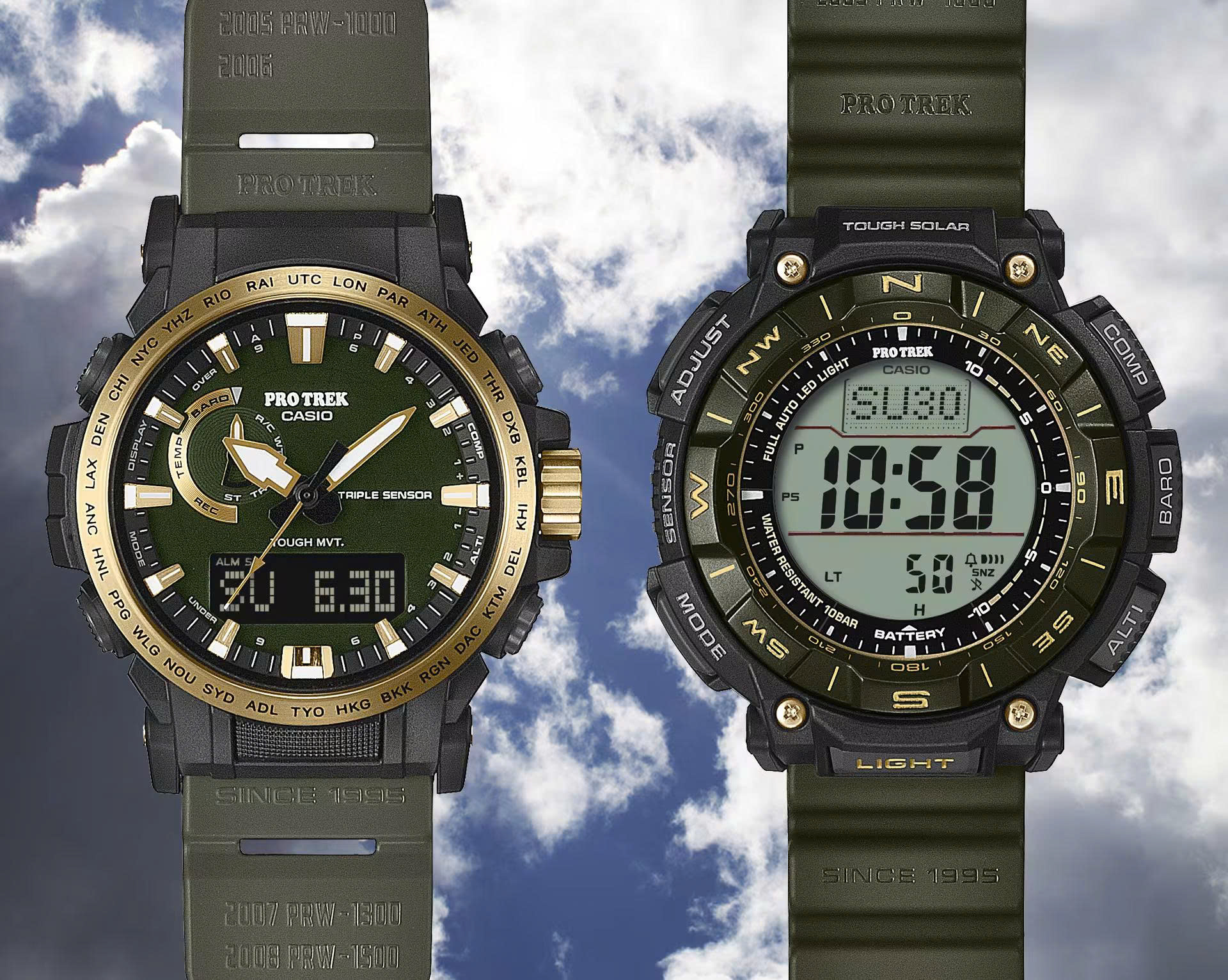 Casio Pro Trek PRG-340ANS-3: 