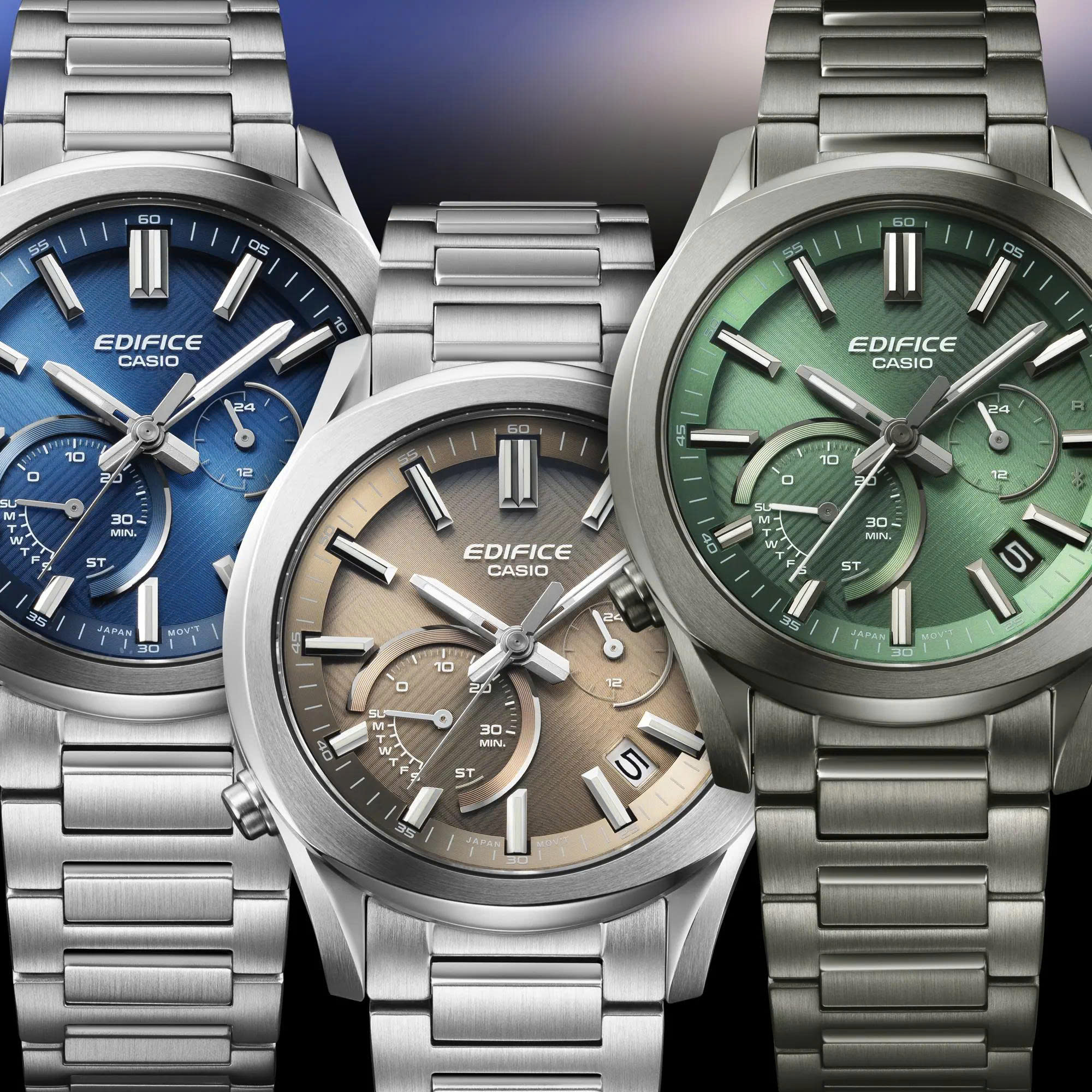 Casio Edifice EQB-1300: Thiết Kế Siêu Mỏng Cùng Công Nghệ Bluetooth Thông Minh