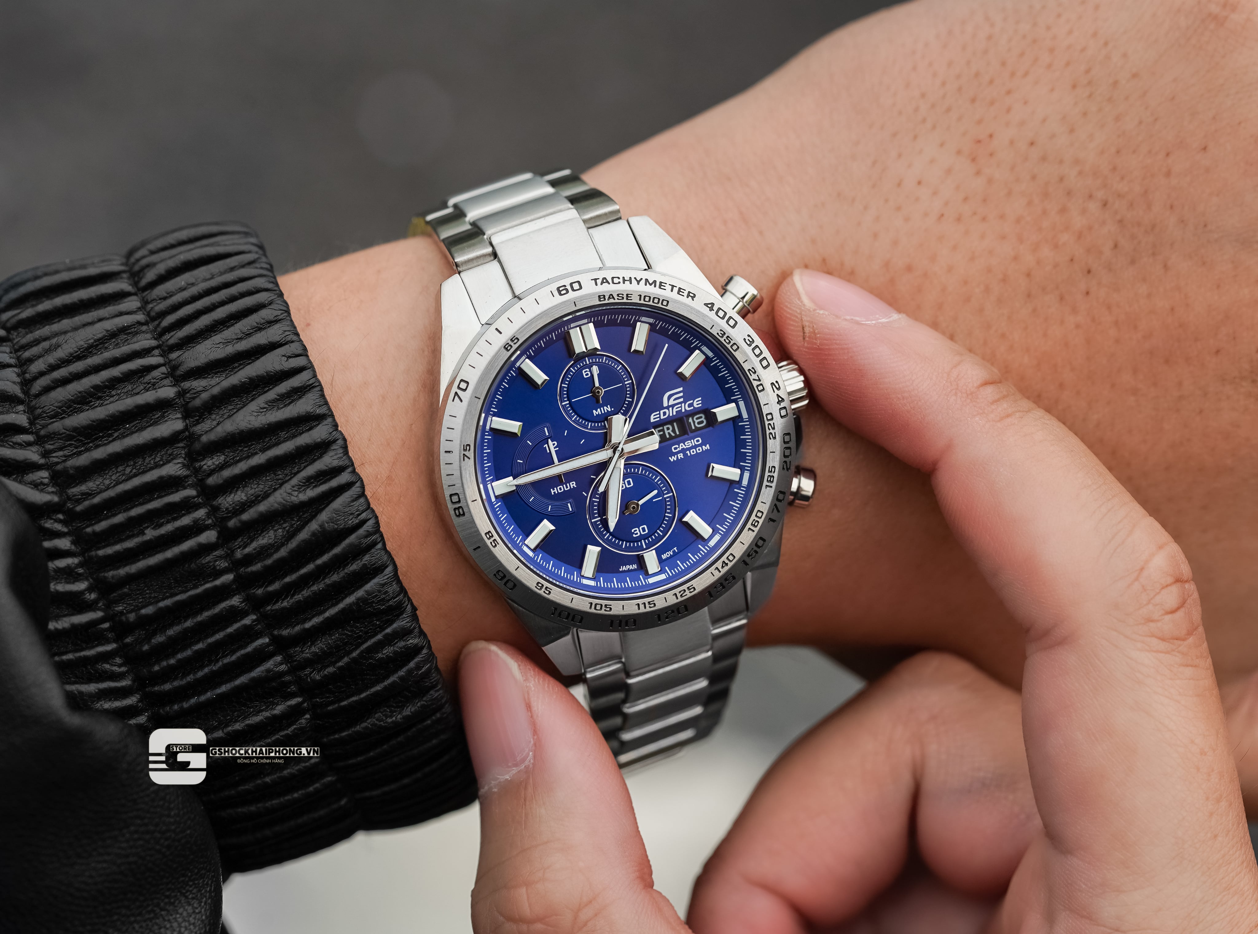 Edifice EFR-574: Chất Lịch Lãm Giao Thoa Cùng Tinh Thần Thể Thao Tốc Độ