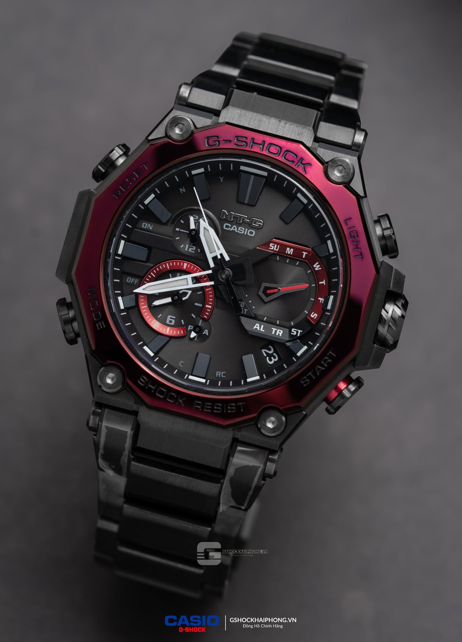 Đánh giá G-SHOCK MTG-B2000BD-1A4: Đẳng Cấp Thép Với Sắc Đỏ Quyến Rũ