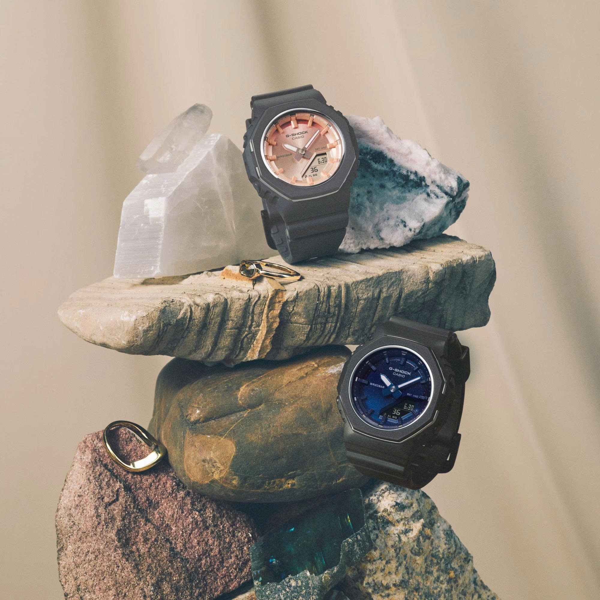 Đánh Giá Casio G-Shock GMA-P2110SC: Sắc Màu Đá Quý Quyền Năng Trên Cổ Tay